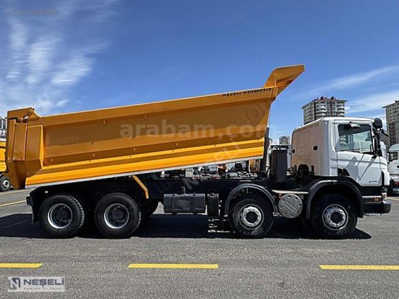 NEŞELİ'DEN *K.K.18 AY TAKSİT* 2015 SCANIA P 400 MANUEL+AC+HARDOX