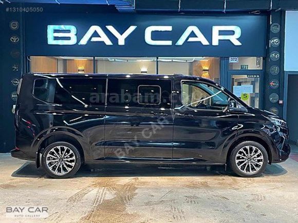 BAY CAR'DAN 2025 FORD TOURNEO CUSTOM TİTANYUM PLUS