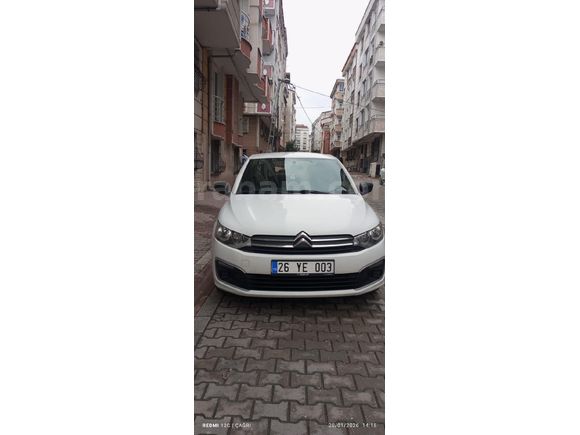 Sahibinden Citroen C-Elysée 1.2 PureTech Live 2018 Model  60.000 km Beyaz