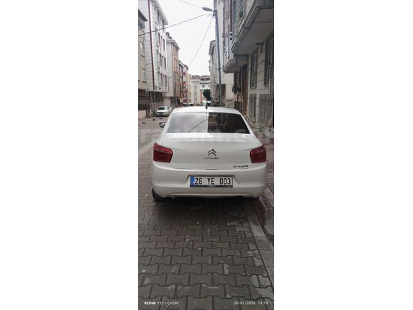 Sahibinden Citroen C-Elysée 1.2 PureTech Live 2018 Model  60.000 km Beyaz