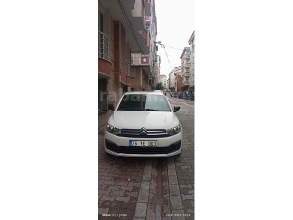 Sahibinden Citroen C-Elysée 1.2 PureTech Live 2018 Model  60.000 km Beyaz