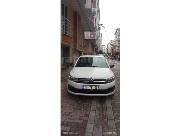 Sahibinden Citroen C-Elysée 1.2 PureTech Live 2018 Model  60.000 km Beyaz