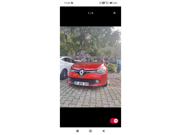 Sahibinden Renault Clio 1.5 dCi Icon 2015 Model