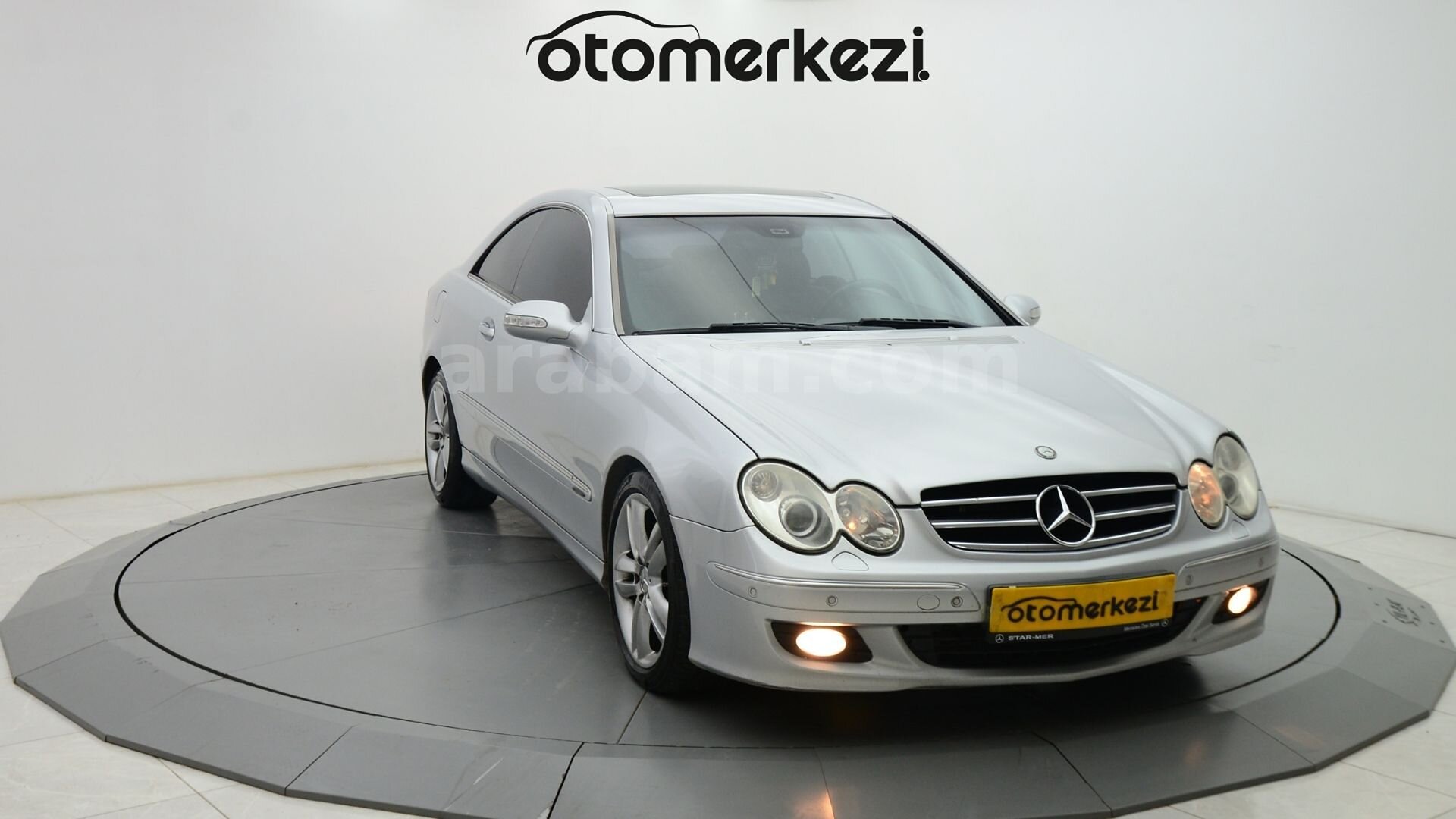 Galeriden Mercedes - Benz CLK 200 Kompressor Avantgarde 2006 Model Kırşehir 420.500 km Gri (Gümüş) 1