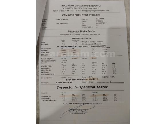 Sahibinden Hyundai Accent Blue 1.6 CRDI Mode Plus 2012 Model