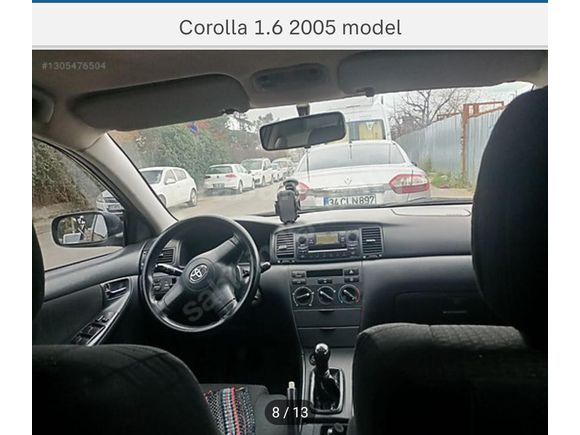 Sahibinden Toyota Corolla 1.6 Terra 2005 Model