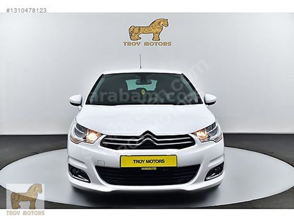 TROY MOTORS'DAN-2012-CİTROEN-C4-250-BİN-PEŞİN-KALAN-24-AY-VADE!!