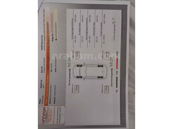 Sahibinden Dacia Sandero 0.9 TCe Stepway Easy-R 2017 Model 