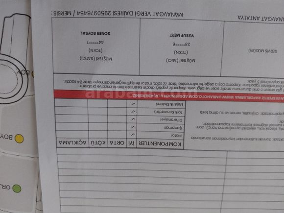 2009 model tam otomatik üçüncü sahibinden