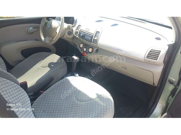 2006 MODEL NİSSAN MİCRA 1.2 OTOMATİK VİTES