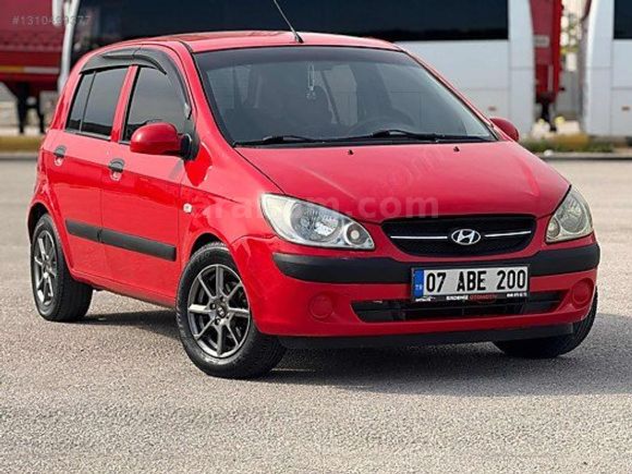 ERDENIZ OTOMOTIV'DEN 2010 MODEL 90 BİNDE HYUNDAİ GETZ KIRMIZI