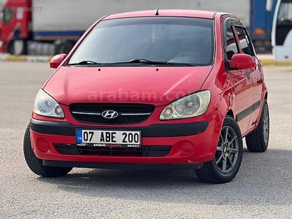 ERDENIZ OTOMOTIV'DEN 2010 MODEL 90 BİNDE HYUNDAİ GETZ KIRMIZI
