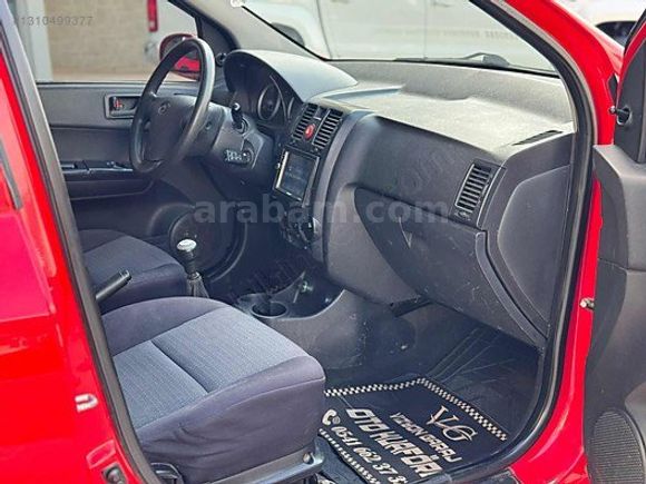 ERDENIZ OTOMOTIV'DEN 2010 MODEL 90 BİNDE HYUNDAİ GETZ KIRMIZI