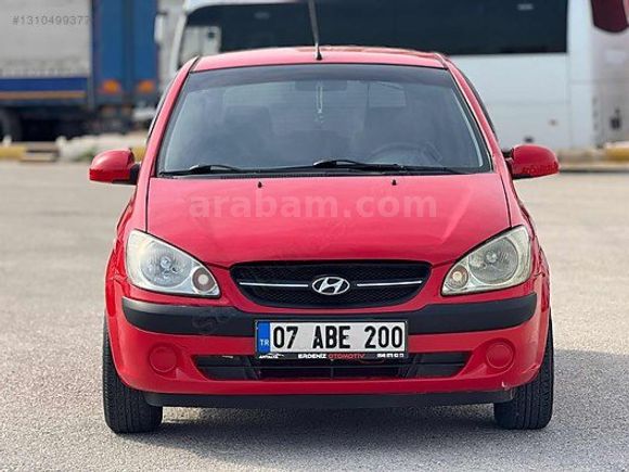 ERDENIZ OTOMOTIV'DEN 2010 MODEL 90 BİNDE HYUNDAİ GETZ KIRMIZI