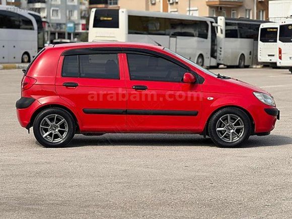 ERDENIZ OTOMOTIV'DEN 2010 MODEL 90 BİNDE HYUNDAİ GETZ KIRMIZI