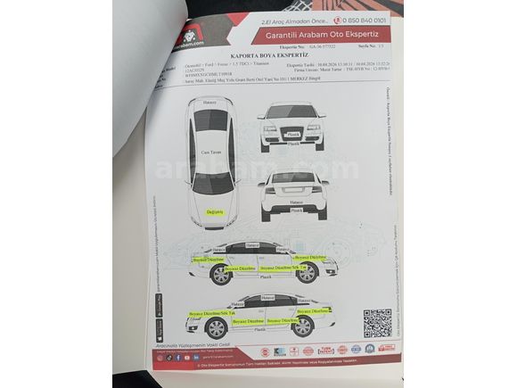 Sahibinden Ford Focus 1.5 TDCi Titanium 2020 Model