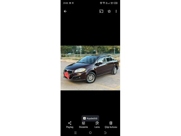 Sahibinden Fiat Linea 1.4 Fire Active Plus 2013 Model  85.000 km Bordo