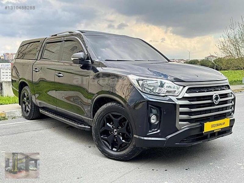 Galeriden KGM SsangYong Musso Grand 2.2 D Platinum Plus 2022 Model İstanbul 130.000 km Siyah