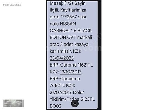 ゆっさゆさ　カーネイジ　Version2 プレミアムフォーマット Galeriden Nissan Qashqai 1.6 Black Edition 2012 Model Kütahya