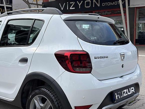 2019 DACİA SANDERO 1.5DCİ STEPWAY İÇİ DIŞI PIRIL PIRIL