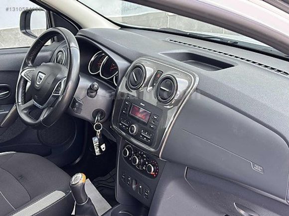 2019 DACİA SANDERO 1.5DCİ STEPWAY İÇİ DIŞI PIRIL PIRIL