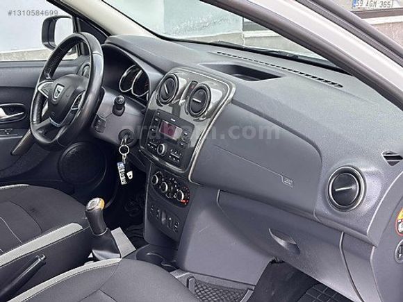 2019 DACİA SANDERO 1.5DCİ STEPWAY İÇİ DIŞI PIRIL PIRIL
