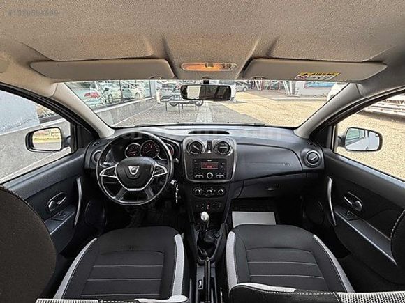 2019 DACİA SANDERO 1.5DCİ STEPWAY İÇİ DIŞI PIRIL PIRIL