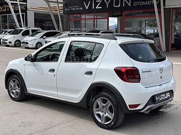 2019 DACİA SANDERO 1.5DCİ STEPWAY İÇİ DIŞI PIRIL PIRIL