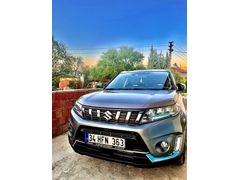 Sahibinden Suzuki Vitara 1.4  Hibrit GLX Premium 2023 Model  44.000 km sunroof Gri (siyah)