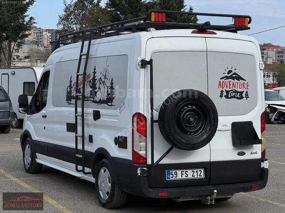ZORLUDAN ÖZEL YAPIM 4X4 FORD MOTOKARAVAN