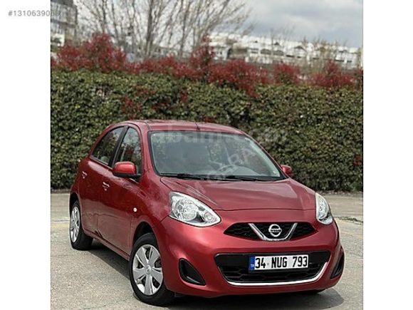 2017 NİSSAN MİCRA TERTEMİZ 65.000KM LANSMAN RENK DEĞİŞENSİZ