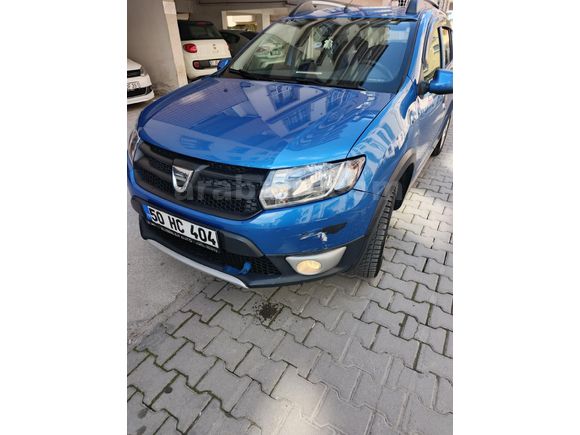 Sahibinden Dacia Sandero 1.5 dCi Stepway 2016 Model  227.000 km Mavi
