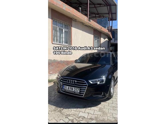 Sahibinden Audi A3 Sedan 1.0 TFSI Dynamic 2016 Model Hatay