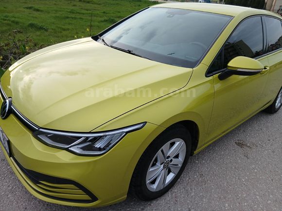 ?? 2023 Volkswagen Golf 1.0 TSI HATASIZ BOYASIZ TRAMERSİZ | 42.000 KM | Limon Sarı | EMSALSİZ