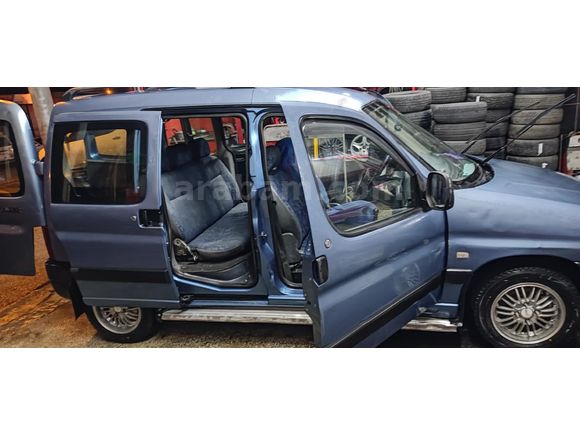 Sahibinden ACİL SATLIK Peugeot Partner 1.9 D Profil 2003 Model  290.000 km Mavi