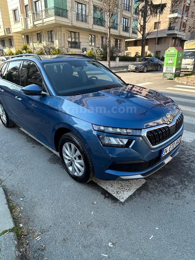 Sahibinden Skoda Kamiq 1.0 TSI Elite 2021 Model İstanbul 34.500 km Lacivert 7