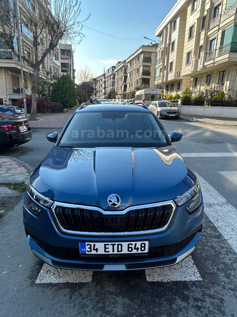 Sahibinden Skoda Kamiq 1.0 TSI Elite 2021 Model İstanbul 34.500 km Lacivert 2