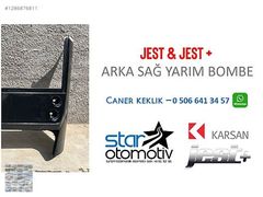 KARSAN JEST ARKA PANEL ARKA DUVAR YARIM MASKE SAĞ KÖŞE BOMBE