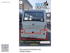 STAR OTOMOTİV'DEN BMC LEVEND XL ARKA TAMPON