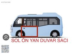 KARSAN JEST JEST + ORJİNAL SOL ÖN YAN DUVAR PANEL ÇAMURLUK SACI