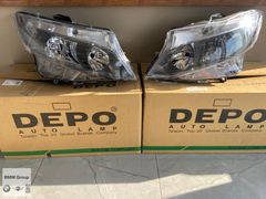 MERCEDES W447 VİTO SAĞ SOL FAR TAKIM 2014- DEPO MARKA