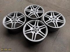 17 inç ORJİNAL MERCEDES W204 C180 AMG JANT 7.5/8.5 HATASIZ