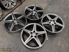 18 inç ORJİNAL W205 C200 AMG JANT HATASIZ CLA A180 B180