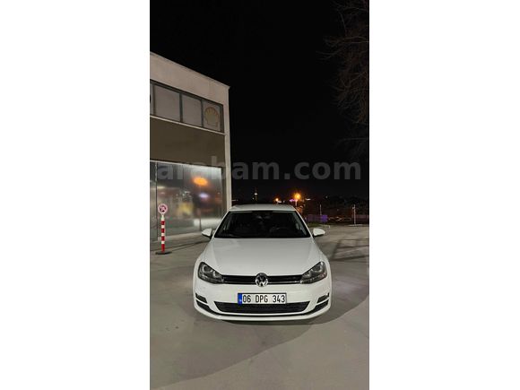 Sahibinden Volkswagen Golf 1.4 TSi Highline 2013 Model  215.000 km Beyaz