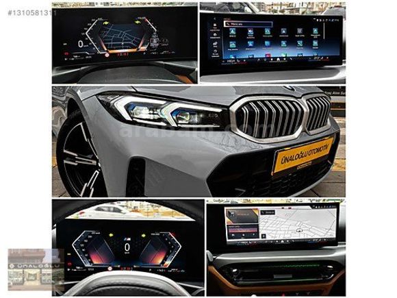ÜNALOĞLUNDAN 2024 BMW 3.20İ MSPORT BOYASIZ HASAR KAYITSIZ