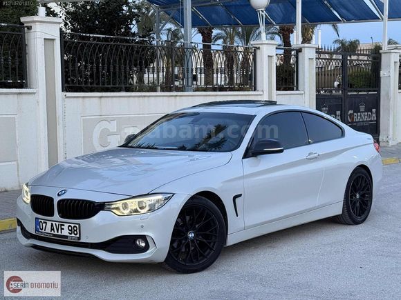 2017 Çkş Boyasız 418i Prestige Sunroof-Geri Görüş-Sedef Beyaz