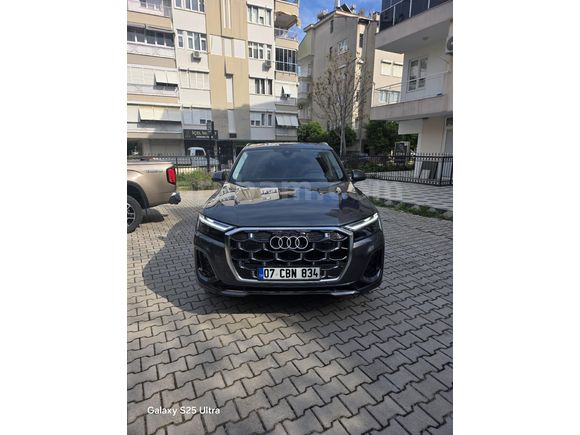 Sahibinden faturalı ppf kaplı Audi Q7 45 TFSI Quattro 2025 Model Antalya