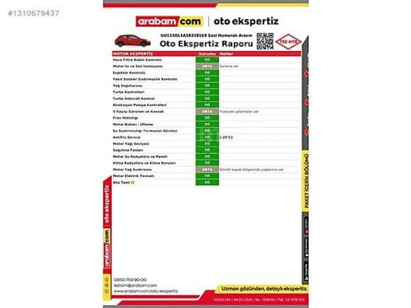 2017 BOYASIZ OTOMATİK VİTES 70 BİNDE