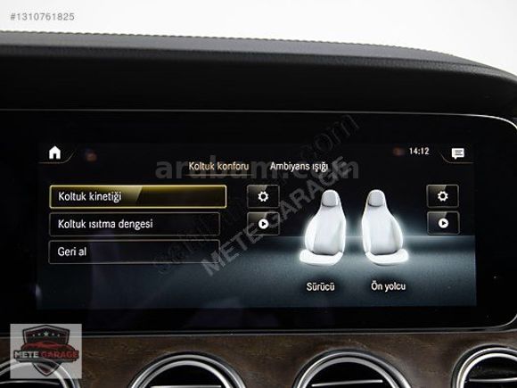 METE GARAGE 2023 E200D EXCLUSİVE/BURMESTER/VAKUM/M.PERDE/HATASIZ