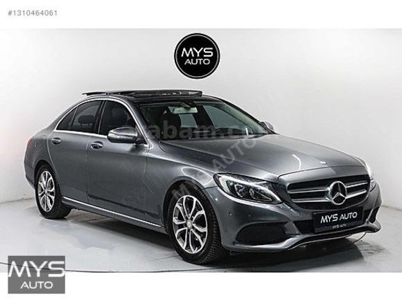MYS AUTO'DAN 2016 MERCEDES C200 d FASCİNATİON CAM TAVAN-ISITMA
